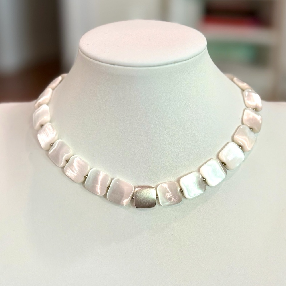 Tateossian London Fiber Optic Glass Necklace- for collectors! 3 colors available
